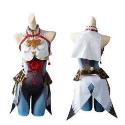 Genshin Impact Shenhe Halloween Carnival Suit Cosplay Costume -Cosplay Sales Store e61932315233fbb57029fdd7539823c3