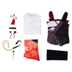 Genshin Impact Kazuha Lolita Dress Outfits Halloween Original Design Cosplay Costume -Cosplay Sales Store ea0fc3971b430cb501afacda199a4b4f