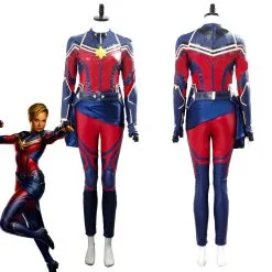 Avengers Endgame Captain Marvel Carol Danvers Cosplay Costume -Cosplay Sales Store f807b59a08bef8ba5a935129569d2d16