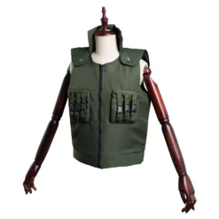 Hatake Kakashi Green Unisex Vest Halloween Carnival Cosplay Costumes -Cosplay Sales Store fc3e4913b6e202cb3ef085715c0c64ef
