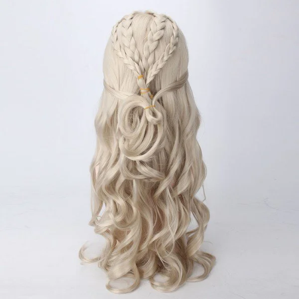 Game Of Thrones Season 7 Daenerys Targaryen Cosplay Wig 3 Game Of Thrones Season 7 Daenerys Targaryen Cosplay Wig - Image 3