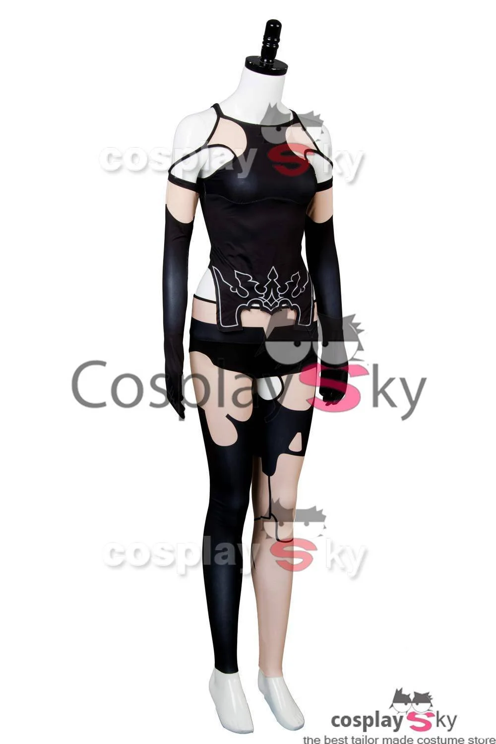 NieR:Automata A2 YoRHa Type A No. 2 Uniform Cosplay Costume - Image 3