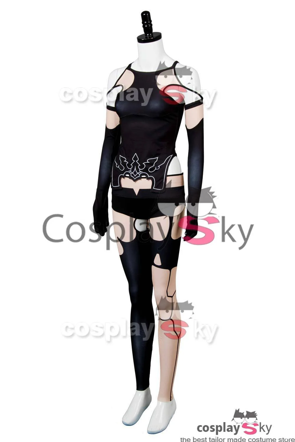 NieR:Automata A2 YoRHa Type A No. 2 Uniform Cosplay Costume - Image 4