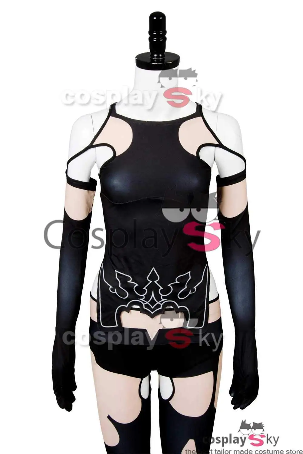 NieR:Automata A2 YoRHa Type A No. 2 Uniform Cosplay Costume - Image 8