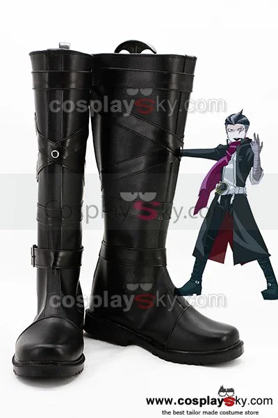 Super Danganronpa 2 Gundam Tanaka Cosplay Boots Shoes 1 Super Danganronpa 2 Gundam Tanaka Cosplay Boots Shoes