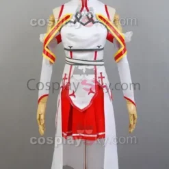 SAO Asuna Cosplay Costume