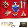 Legend Of Zelda Shield Sword Necklace Pendant Cosplay Accessories